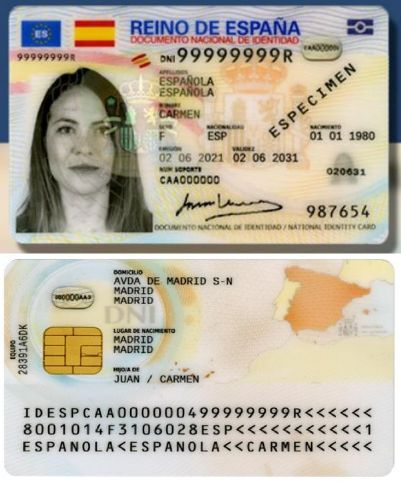 getting a spanish id card, fake spanish id card, original spanish id card