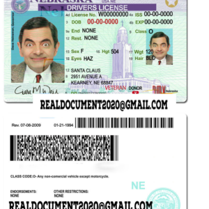 Getting a Nebraska Driver License, fake Nebraska Driver License, original Nebraska Driver License