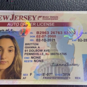 Getting a New Jersey Driver’s License, fake drivers license, original drivers license